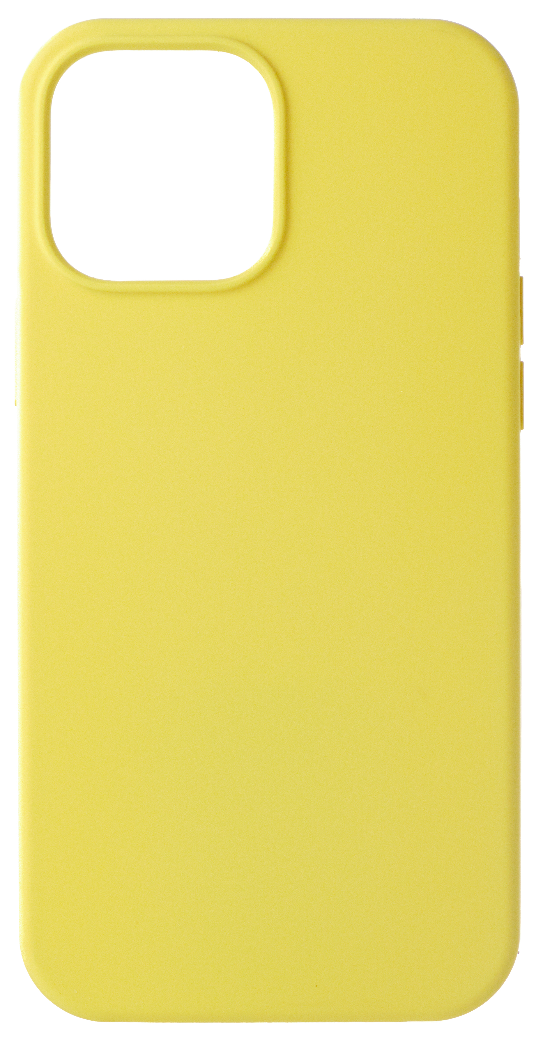 Чехол Silicone Case для iPhone 13 Pro Max без лого желтый